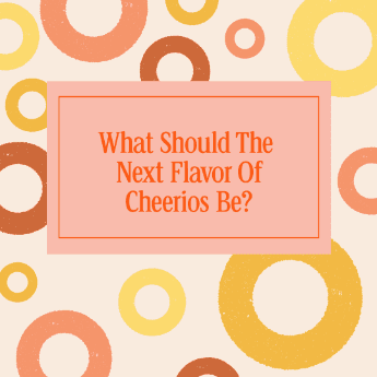 Instagram post with text reading What should the next Cheerios flavor be? - Link to social post